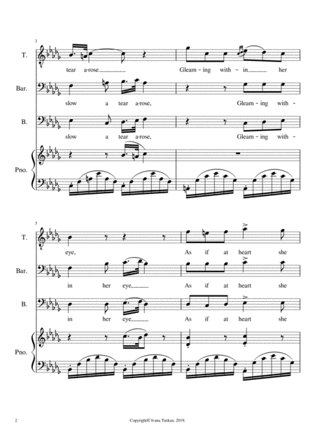 Schubert Gengsamkeit In A Flat Major Op 109 No 2 For Voice And Piano Page 2