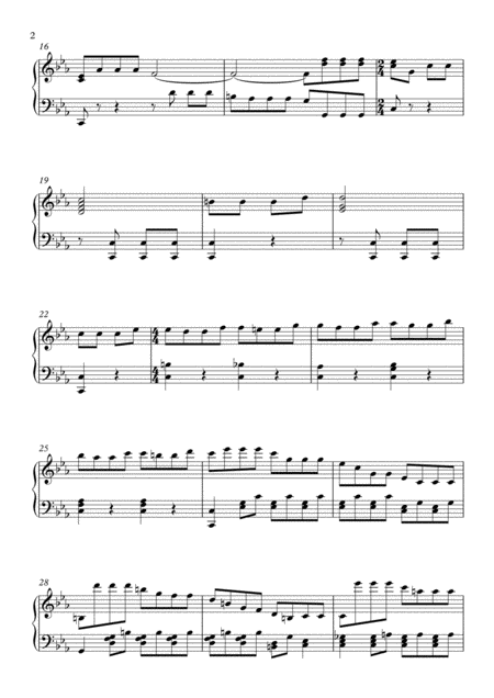 Schubert Misero Pargoletto In A Minor For Voice Piano Page 2