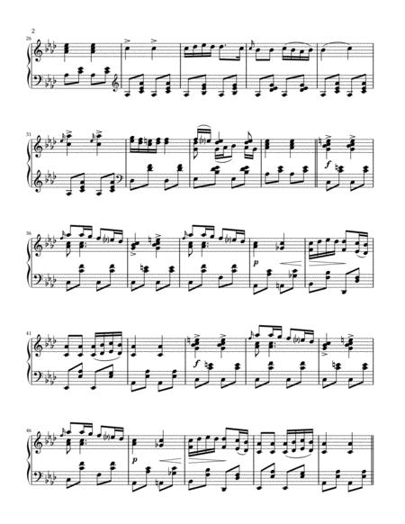 Schubert Moments Musical Op94 No 3 In F Minor Original Version Page 2