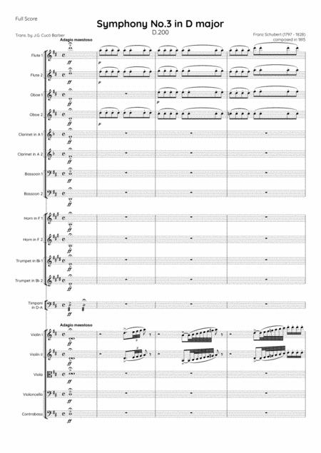 Schubert Symphony No 3 D 200 Page 2