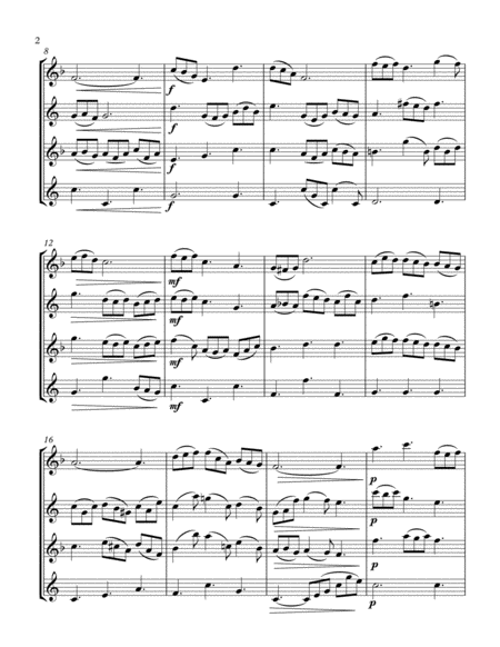 Schumann Du Bist Wie Eine Blume For Flute And Piano Page 2