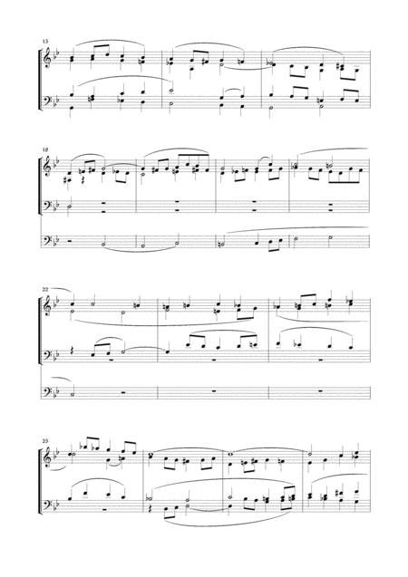 Schumann Third Fugue From The 6 Fugues On The Name Of Bach Op 60 For Organ Page 2