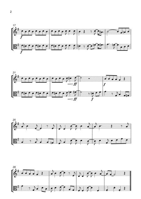 Scooby Doo Where Are You Duet For Violin And Viola Page 2