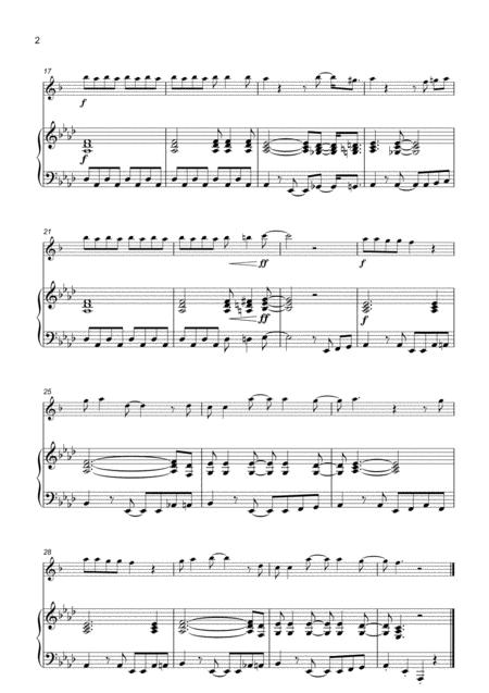 Scooby Doo Where Are You For Alto Saxophone And Piano Page 2