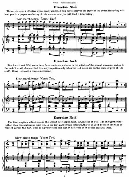 Scott Joplin School Of Ragtime Original Version Page 2