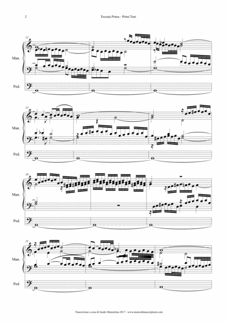 Sebastian Anton Scherer 1631 1712 Toccata Prima Toni Primi Page 2