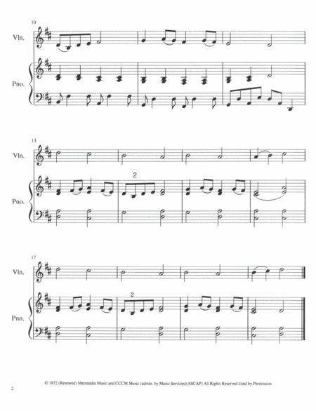Seek Ye First For C Instrument And Piano Page 2