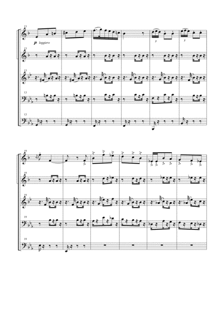 Seguedille From Carmen Suite For Brass Quintet Page 2