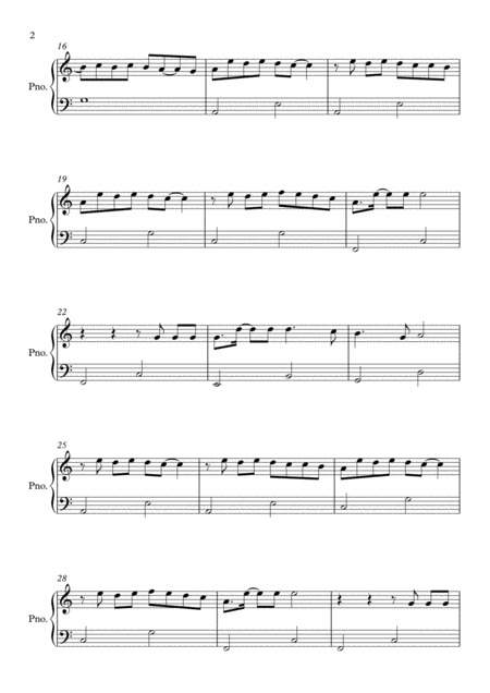 Seorita By Shawn Mendes And Camila Cabello Easy Piano Page 2