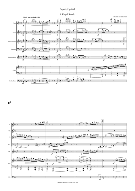 Septet Op 267 Page 2