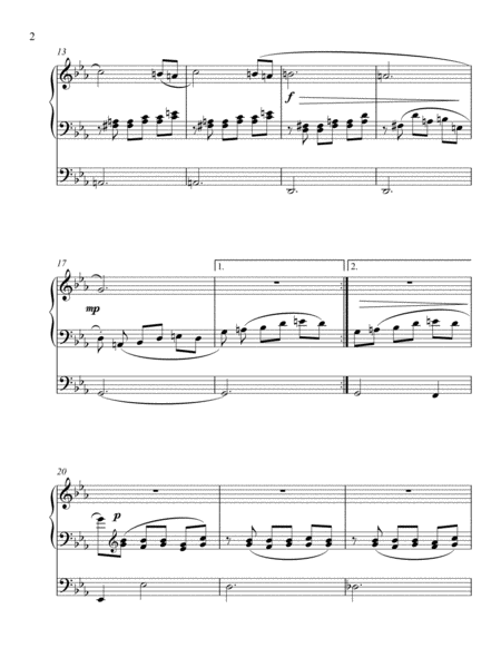 Serenade For Organ Page 2