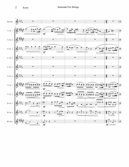 Serenade For Strings Opus 22 Page 2