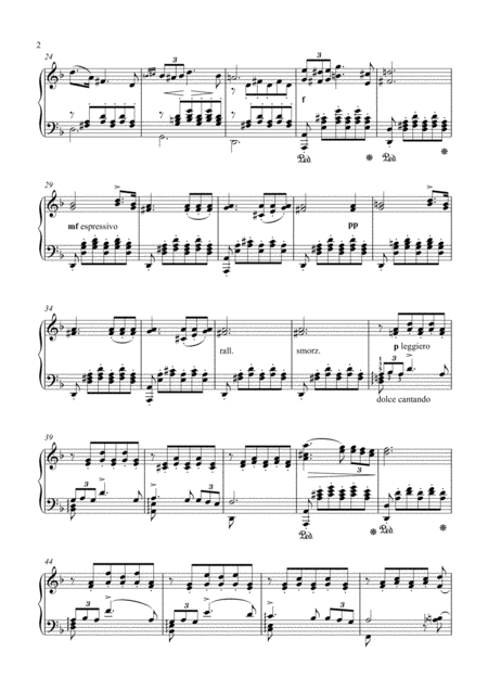 Serenade Standchen For Piano Solo Schubert Page 2