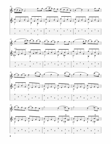 Serenade String Quartet Hob Iii 17 Second Movement Excerpt Page 2