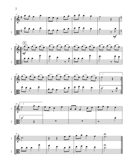 Seven Christmas Duets Vol 4 Page 2