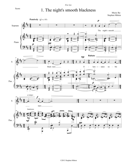 Seven Haikus For Soprano And Piano Page 2