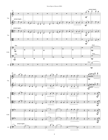 Seven Steps To Heaven 2002 For String Orchestra Page 2