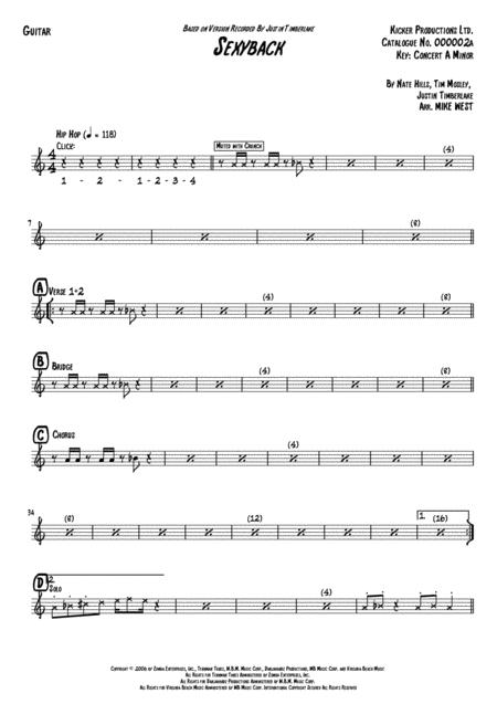 Sexyback Guitar Page 2