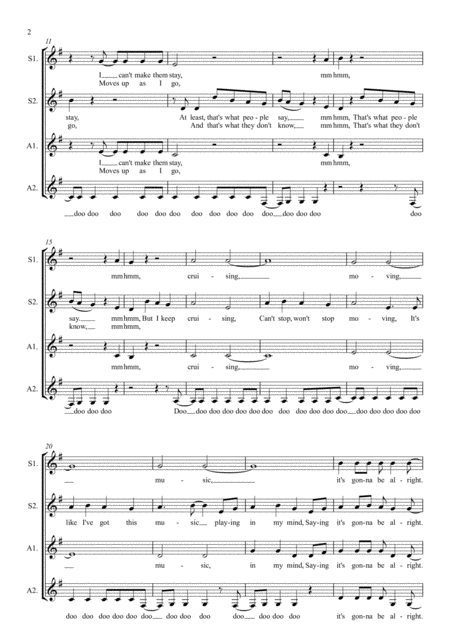 Shake It Off Ssaa A Capella Page 2