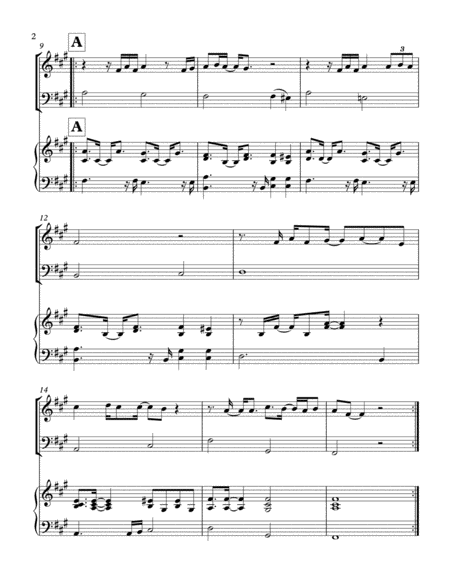 Shape Of My Heart Piano Trio Page 2