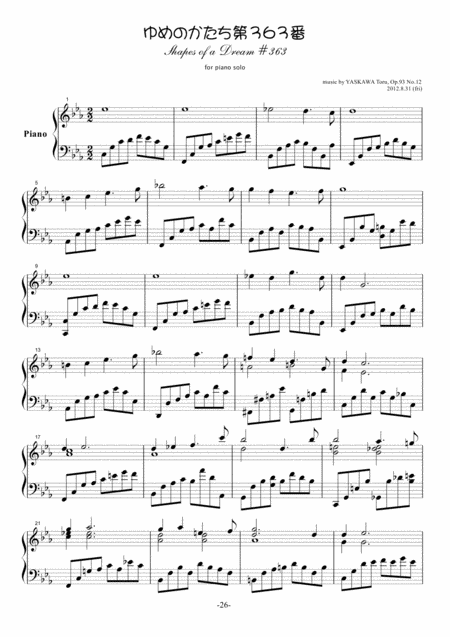 Shapes Of A Dream No 363 C Minor Op 93 No 12 Page 2