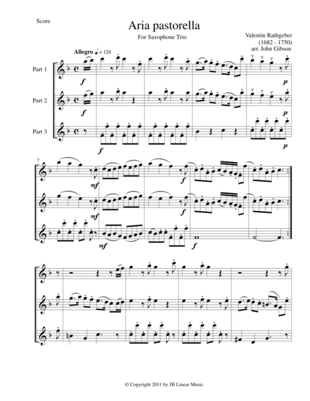 Shepherdess Song For Saxophone Trio Page 2