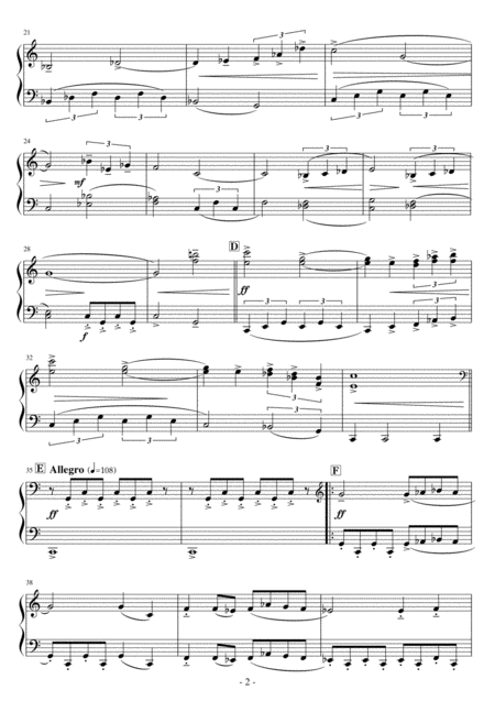 Short Ez Piano 185 Overture From Lawrence Of Arabia From Lawrence Of Arabia Page 2