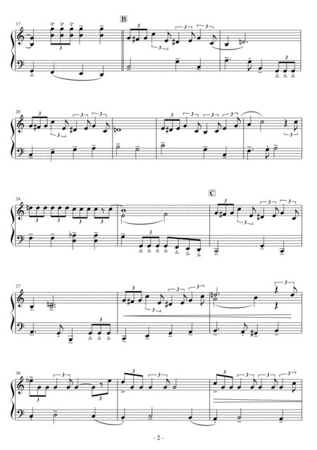 Short Ez Piano 278 Wedding Processional From The Sound Of Music Page 2