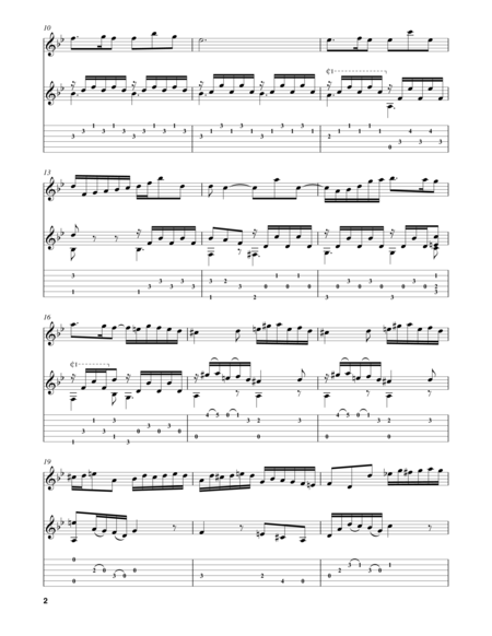 Siciliano From From Flute Sonata In E Flat Major Bwv 1031 Page 2