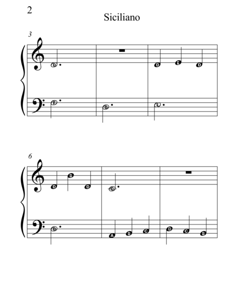 Siciliano From Sonata No 2 Page 2