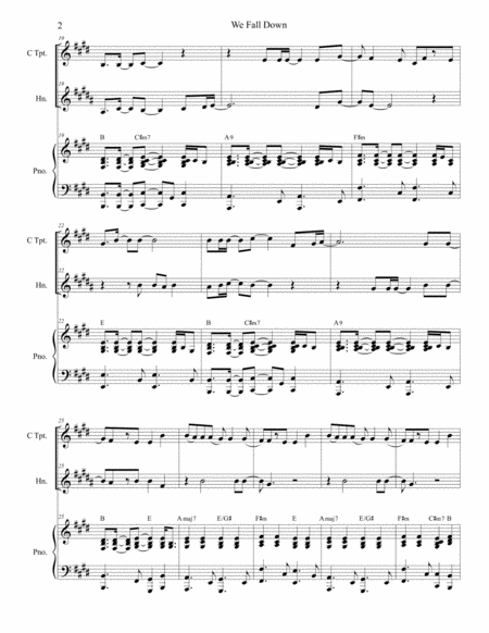 Silent Night For Piano Flute And Clarinet Page 2