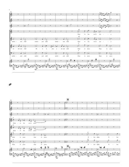 Silent Night With Optional Flute Soprano Sax And Optional Glockenspiel Page 2