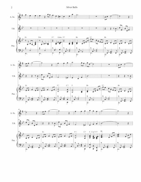 Silver Bells Alto Saxophone And Piano Page 2