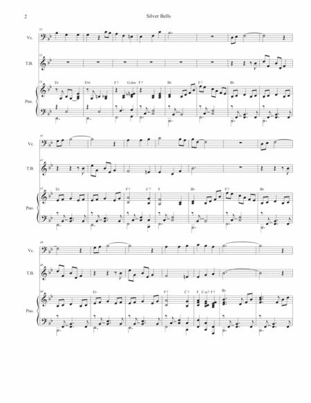 Silver Bells Cello Solo And Piano Page 2