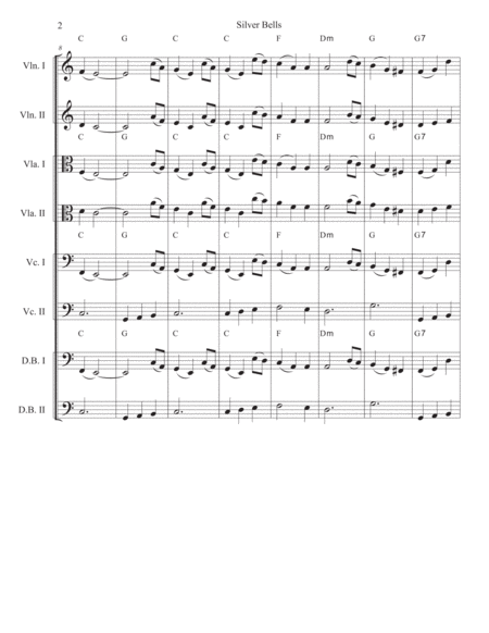 Silver Bells For Strings Page 2