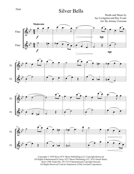 Silver Bells For Two Flutes Page 2