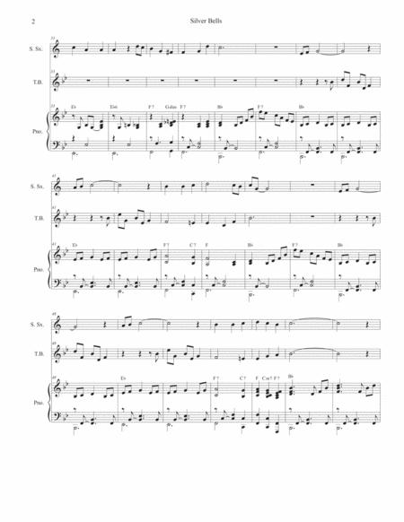 Silver Bells Soprano Saxophone And Piano Page 2