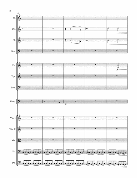 Sinfonietta No 1 Score And Parts Page 2