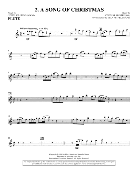 Sing A Song Of Christmas Flute Page 2