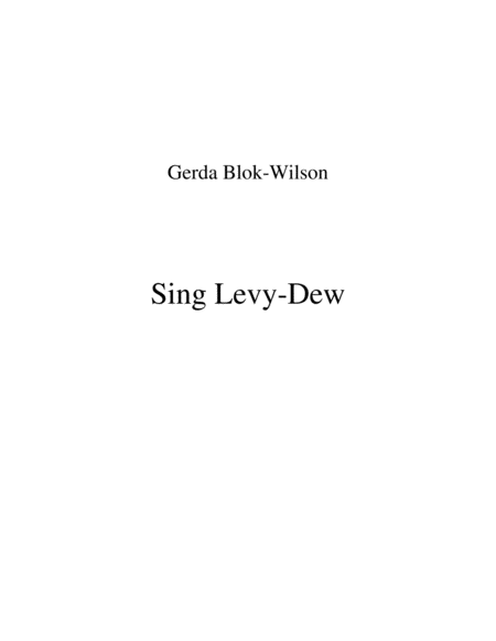 Sing Levy Dew Page 2