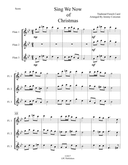 Sing We Now Of Christmas For Three Flutes Page 2