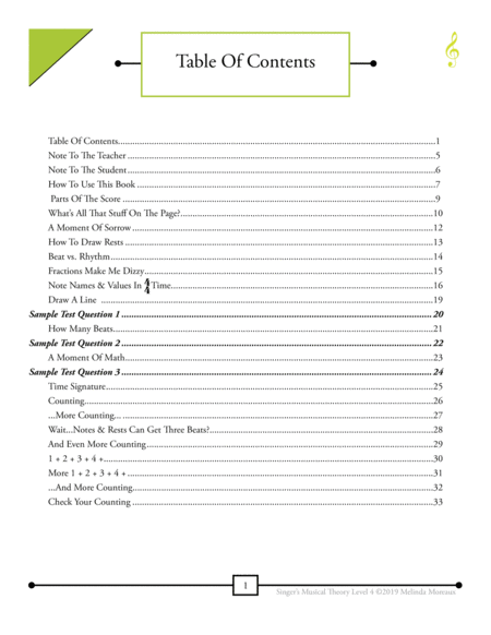 Singers Musical Theory Level 4 Page 2