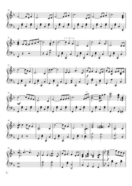 Singin In The Rain Piano Solo Page 2