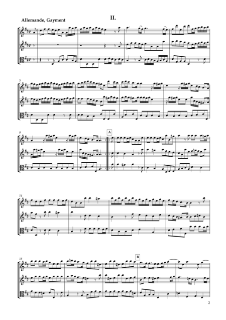 Six Sonatas No 1 For Two Violins Viola Op 7 1 Page 2
