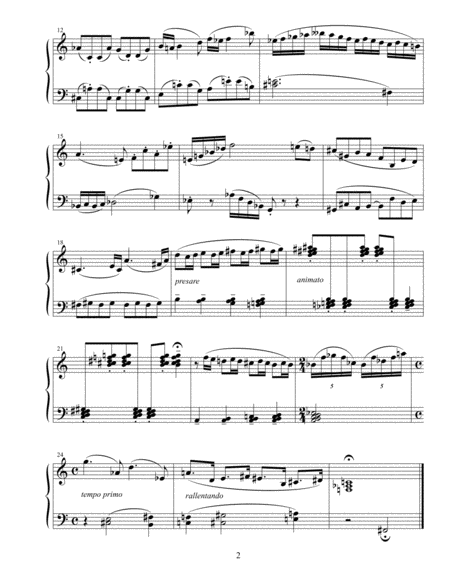 Six Whimsical Miniatures For Solo Piano Or Harpsichord Page 2