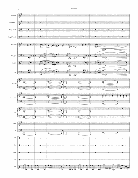 Skin Tight Chicago Complete Score Page 2