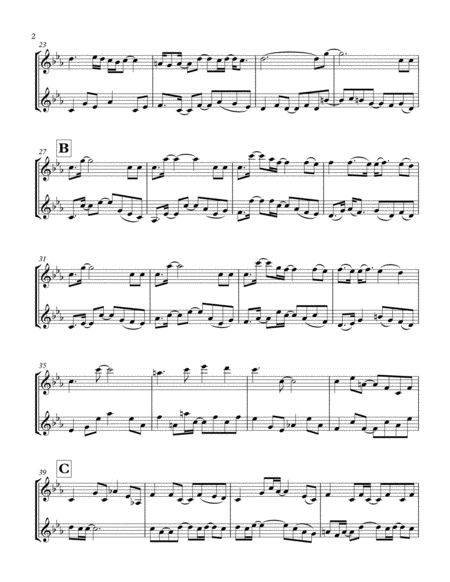 Skyfall By Adele Two Violins Duet Page 2