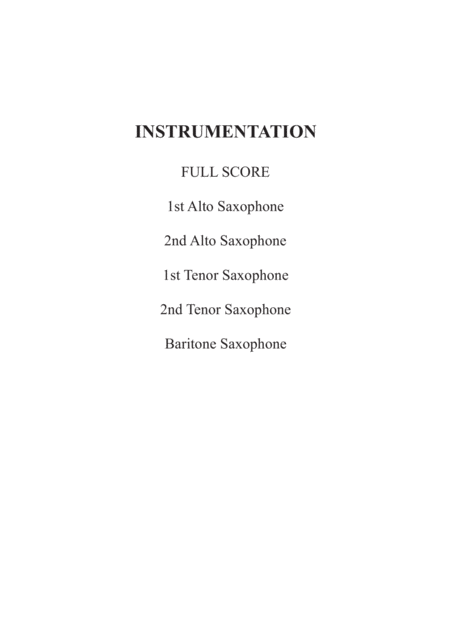 Skylark For Saxophone Quintet Page 2