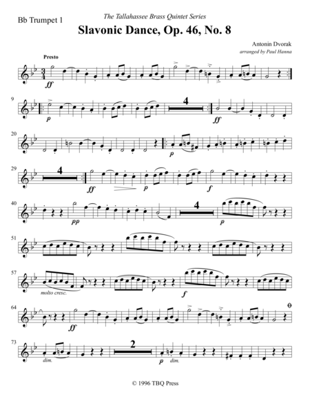 Slavonic Dance Op 46 No 8 Page 2