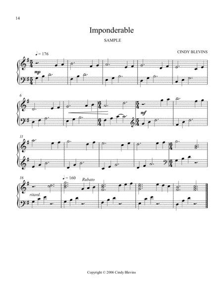 Slightly Askew 23 Original Piano Solos Approximately Intermediate Page 2